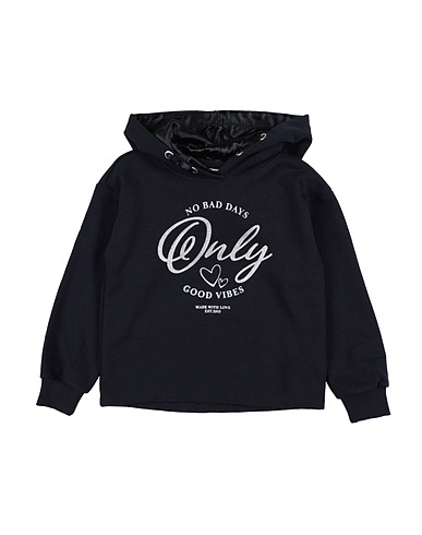 KIDS ONLY Hooded sweatshirt Midnight blue 60% Cotton, 40% Polyester