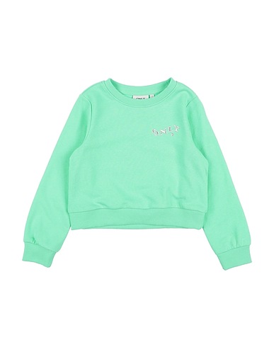 KIDS ONLY Felpa Verde chiaro 60% Cotone, 40% Poliestere