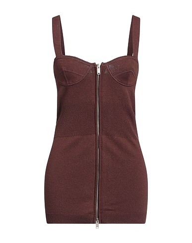 GOLDEN GOOSE Top Marrone 87% Cotone, 10% Poliammide, 3% Elastan
