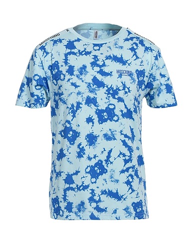MOSCHINO T-shirt intima Celeste 93% Cotone, 7% Elastan
