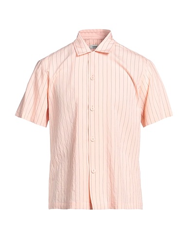 SANDRO Striped shirt Blush 85% Viscose, 15% Polyamide