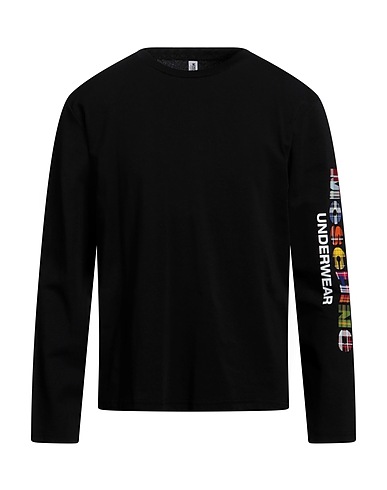 MOSCHINO Undershirt Black 94% Cotton, 6% Elastane