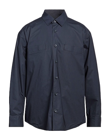 LARDINI Solid color shirt 100% Cotton