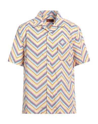 MISSONI Patterned shirt Yellow 100% Cotton