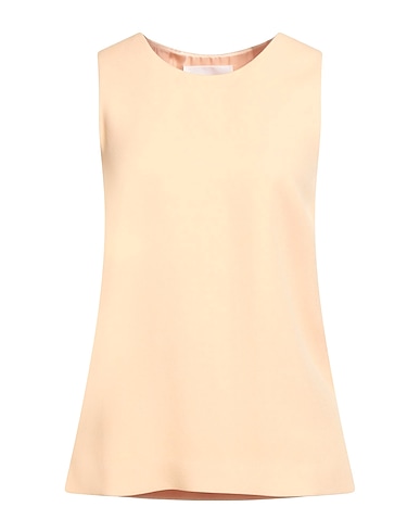 JIL SANDER Τοπ BEIGE 100% Βισκόζη