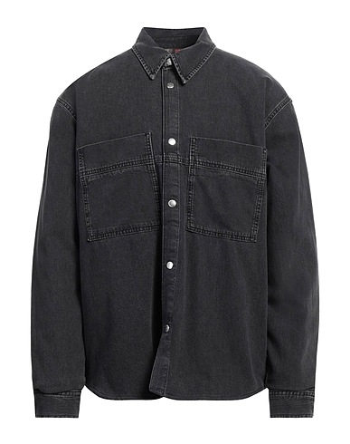 THE KOOPLES Denim shirt Black 100% Cotton