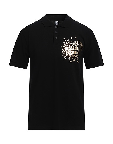 MOSCHINO Polo shirt Black 100% Cotton