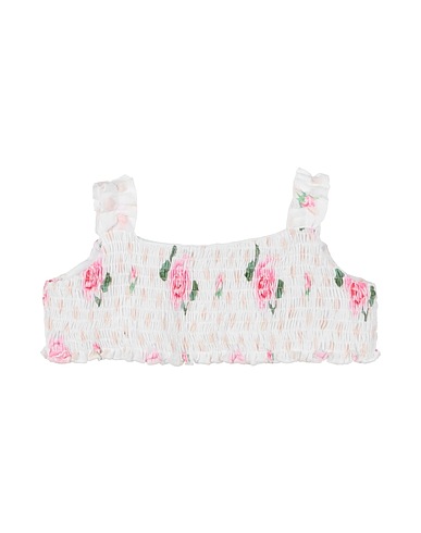 MONNALISA Top White 100% Cotton