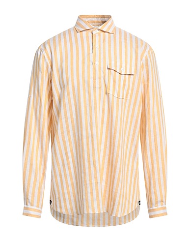 LARDINI Linen shirt Marigold 100% Linen