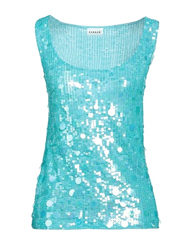 P.A.R.O.S.H. Top Turquoise 90% Polyamide, 10% Elastane