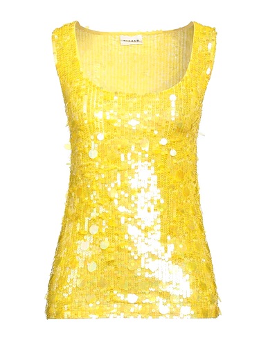 P.A.R.O.S.H. Top Gelb 90% Polyamid, 10% Elastan
