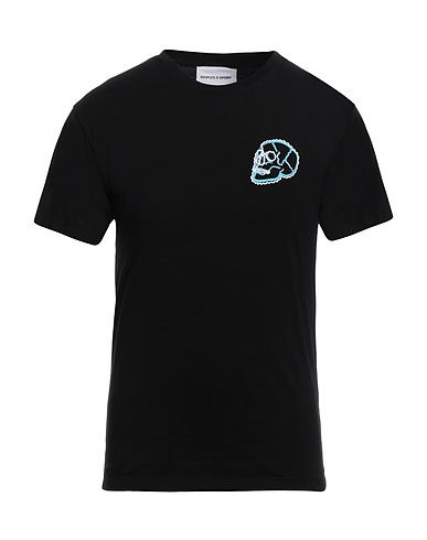 THE KOOPLES T-shirt Black 100% Cotton, Polyester