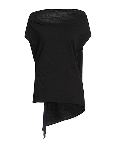 GENTRYPORTOFINO Top Nero 100% Cotone