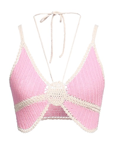SANDRO Top Pink 63% Viscose, 37% Polyamide