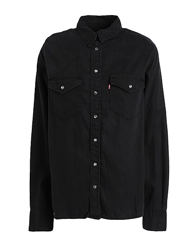 LEVI'S Denim shirt WT-SHIRTS DENIM
 Black 67% Lyocell, 17% Modal, 16% Cotton
