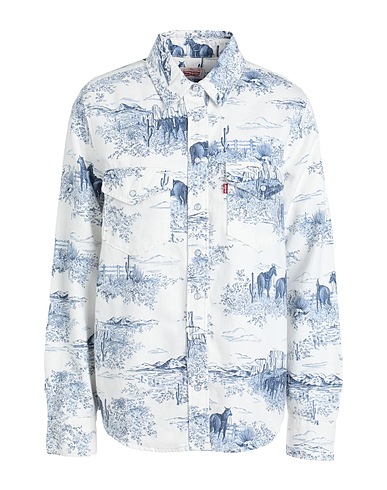 LEVI'S Jeanshemd WT-SHIRTS DENIM
 Weiß 76% Baumwolle, 24% Hanf