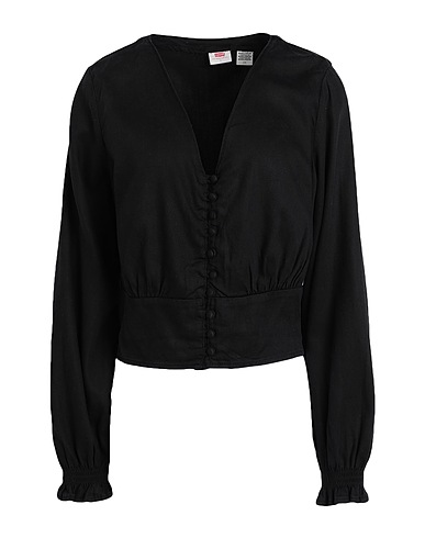 LEVI'S Hemden und Blusen einfarbig WT-SHIRTS NON DENIM
 Schwarz 67% Lyocell, 17% Modal, 16% Baumwolle