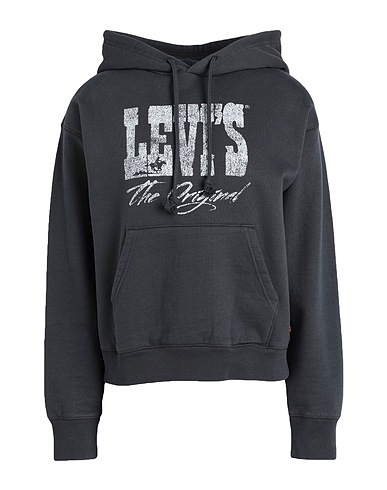 LEVI'S Hooded track jacket  WT-FLEECE
 Grey 88% Cotton, 12% Polyester