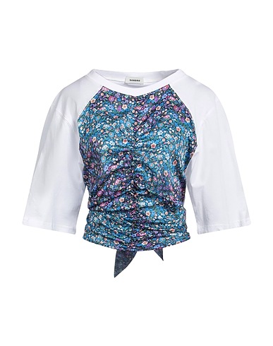 SANDRO Top White 100% Cotton
