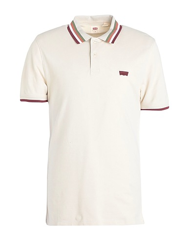 LEVI'S Polo shirt MT-TEES-POLO
 Beige 96% Cotton, 4% Elastane