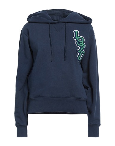 KENZO Felpa Blu navy 100% Cotone, Elastan