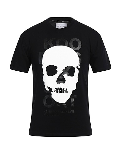 THE KOOPLES T-shirt Nero 100% Cotone