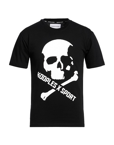 THE KOOPLES T-shirt Nero 100% Cotone