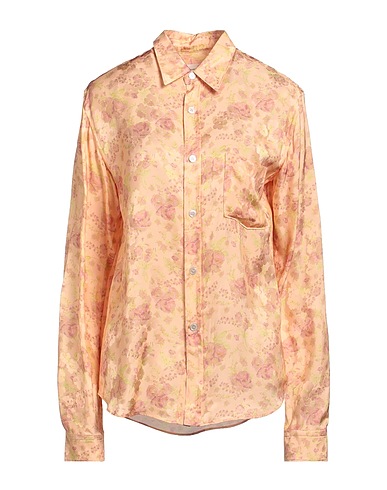 GOLDEN GOOSE Camicie e bluse a fiori Cipria 100% Viscosa