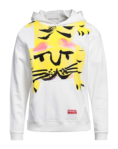 KENZO Hooded sweatshirt White 100% Cotton