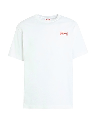 KENZO T-shirt Bianco 100% Cotone organico