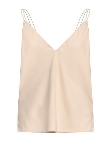 CALVIN KLEIN Cami Beige 100% Polyester