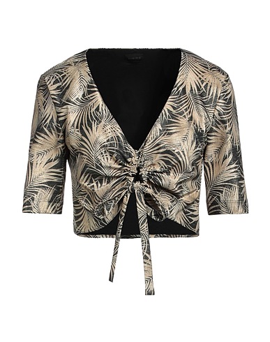 FISICO Crop top Dark green 52% Polyamide, 36% Polyester, 12% Elastane