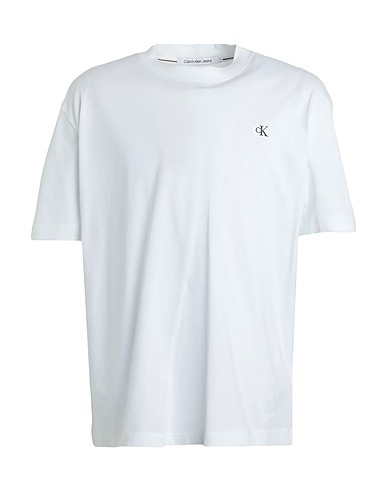 CALVIN KLEIN JEANS T-Shirt Weiß 100% Baumwolle