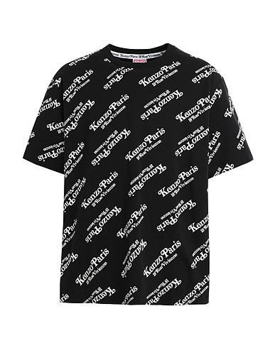 KENZO T-Shirt Schwarz 100% Baumwolle