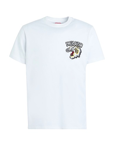 KENZO T-shirt White 100% Organic cotton