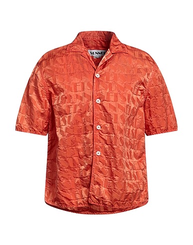 SUNNEI Patterned shirt Orange 100% Polyamide