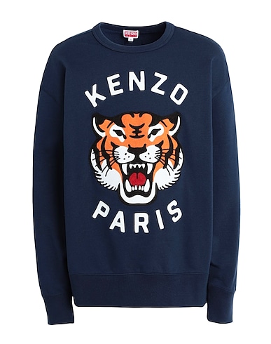 KENZO Sweatshirt Navy blue 100% Cotton