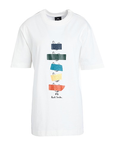 PS PAUL SMITH T-shirt White 100% Organic cotton