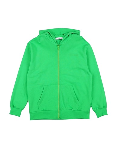 MSGM スウェット グリーン コットン 100%