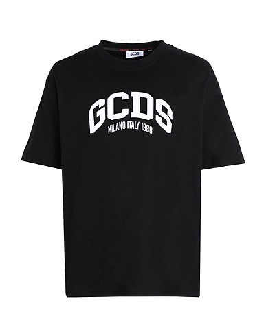 GCDS T-shirt Black 100% Cotton