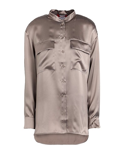 MAX&Co. Silk shirts & blouses LIVORNO Taupe 100% Silk