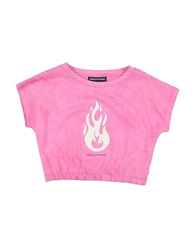 VISION OF SUPER T-shirt Pink 100% Cotton