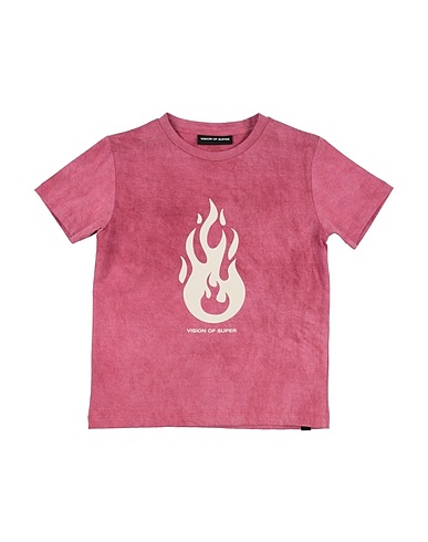 VISION OF SUPER T-shirt Rosa antico 100% Cotone