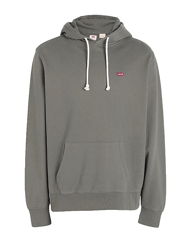 LEVI'S Hooded track jacket  THE ORIGINAL HM HOODIE GREENS
 Military green 100% Cotton