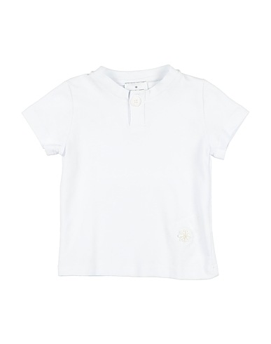 MANUEL RITZ T-shirt Bianco 90% Cotone, 10% Elastan