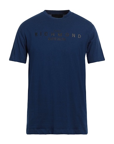 JOHN RICHMOND T-shirt Navy blue 100% Cotton