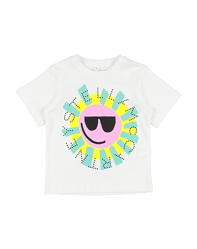 STELLA McCARTNEY KIDS T-shirt White 96% Cotton, 4% Elastane