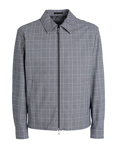 BOSS Giubbotto Grigio 76% Poliammide, 24% Elastan