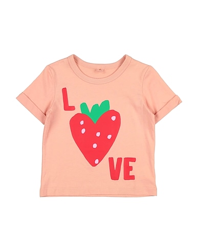 STELLA McCARTNEY KIDS T-shirt Blush 100% Cotton, Elastane