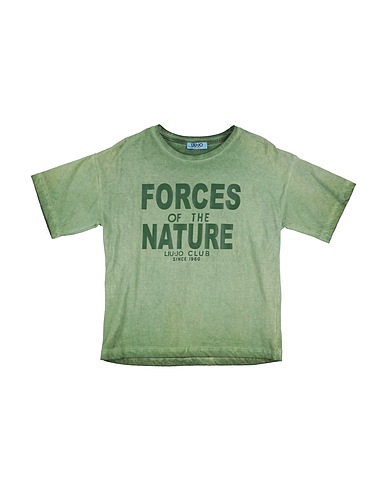 LIU •JO T-shirt Green 100% Cotton